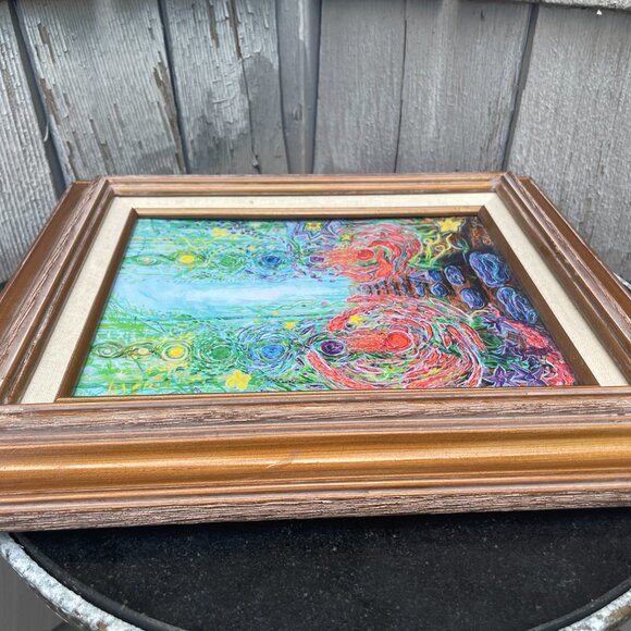 Ascension Embellished Framed Print Podge Elvenstar Hanna Bamboo Forest Esoteric - Picture 5 of 9